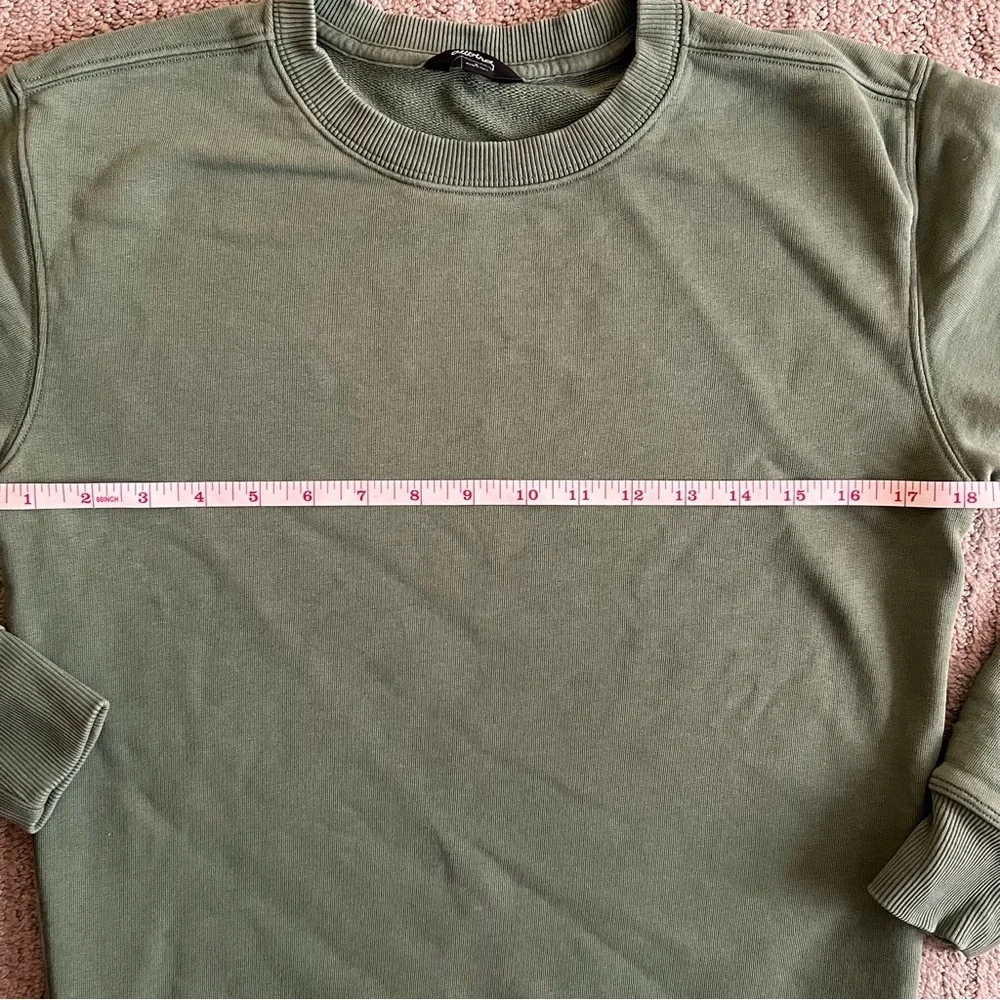 Allbirds Women’s Green Crewneck Sweatshirt Size Small | Sustainable - Picture 4 of 7